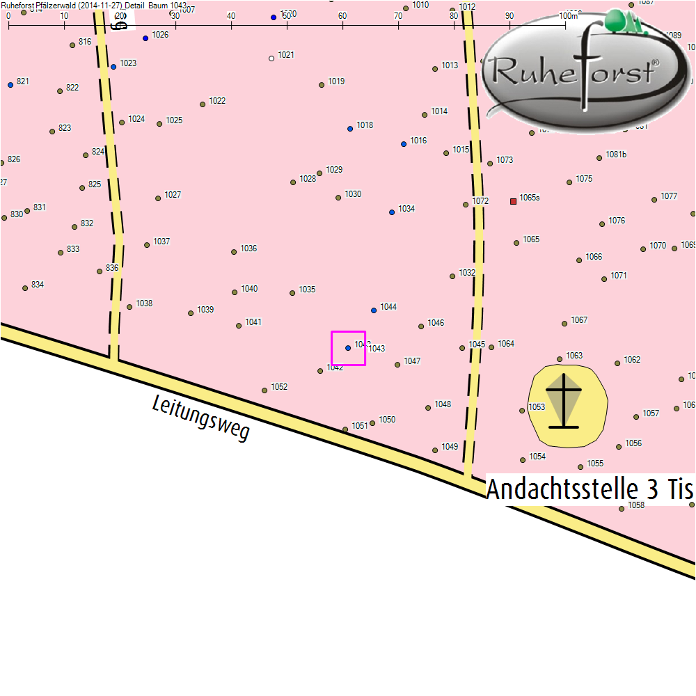 Detailkarte zu Baum 1043