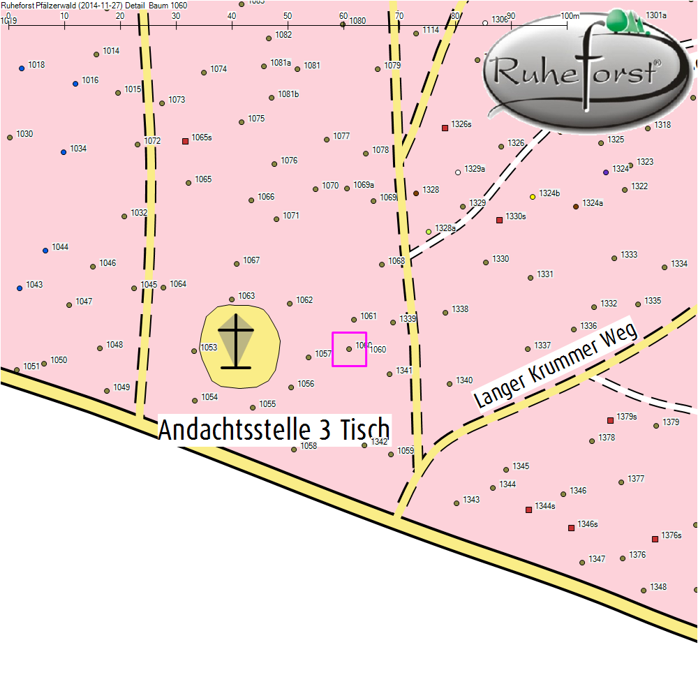 Detailkarte zu Baum 1060